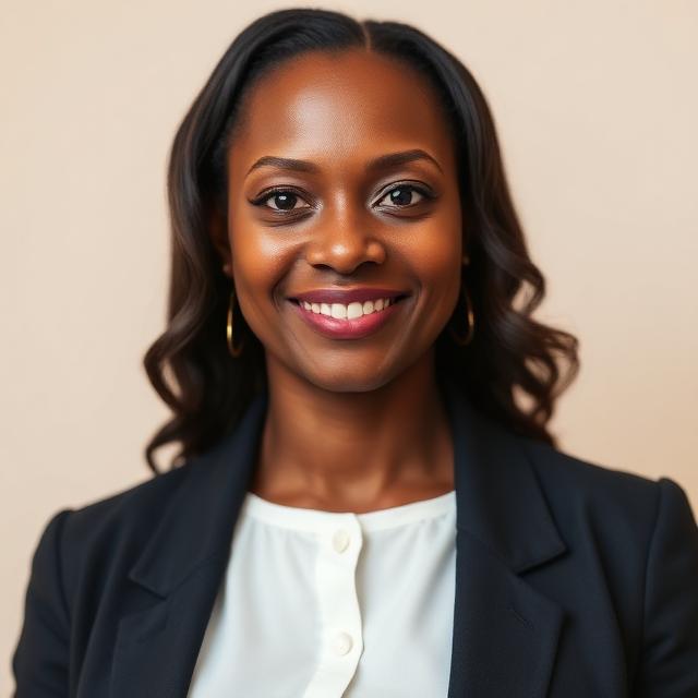 Portrait of Adaeze Okafor, Vice President of Finance Products